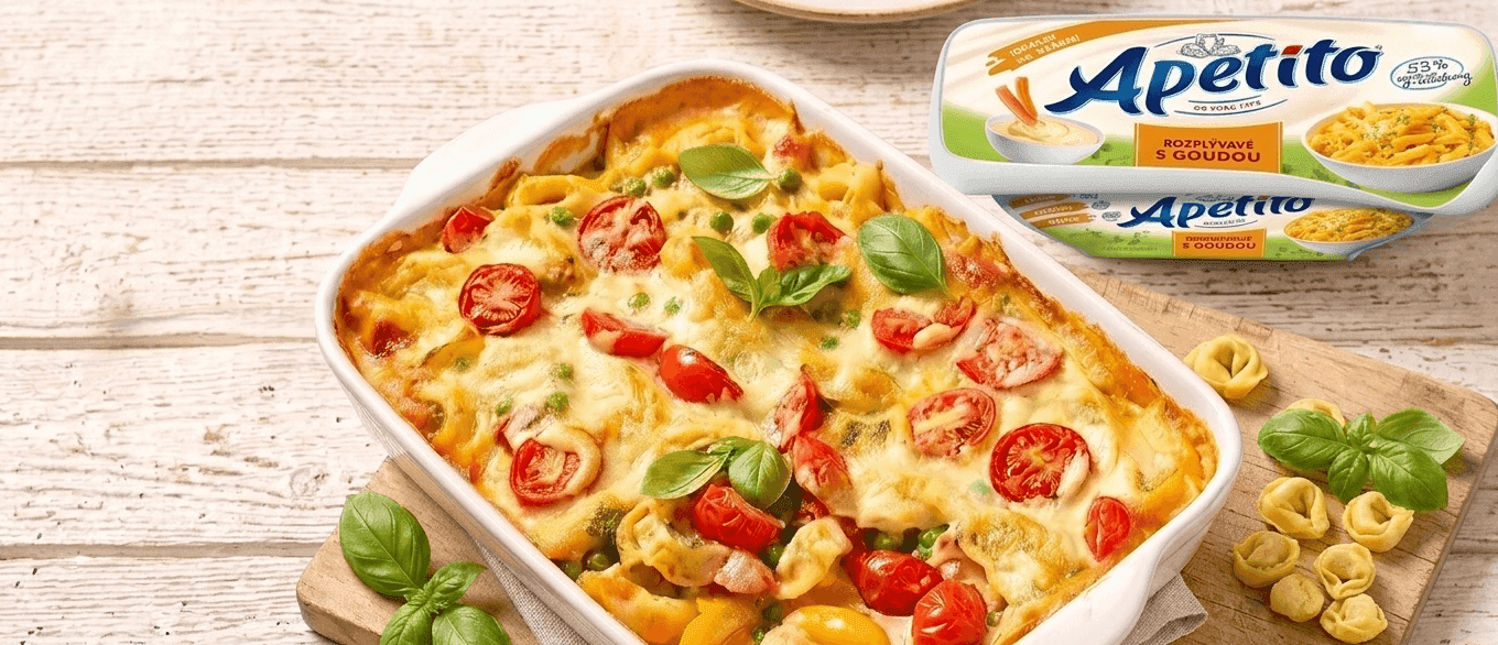 Apetito_recept_Zapečené tortellini z jednoho hrnce.png